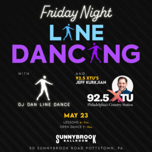 Special Friday Line Dancing inside SunnyBrook