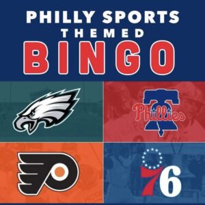 Philly Sports themed Bingo at SunnyBrook